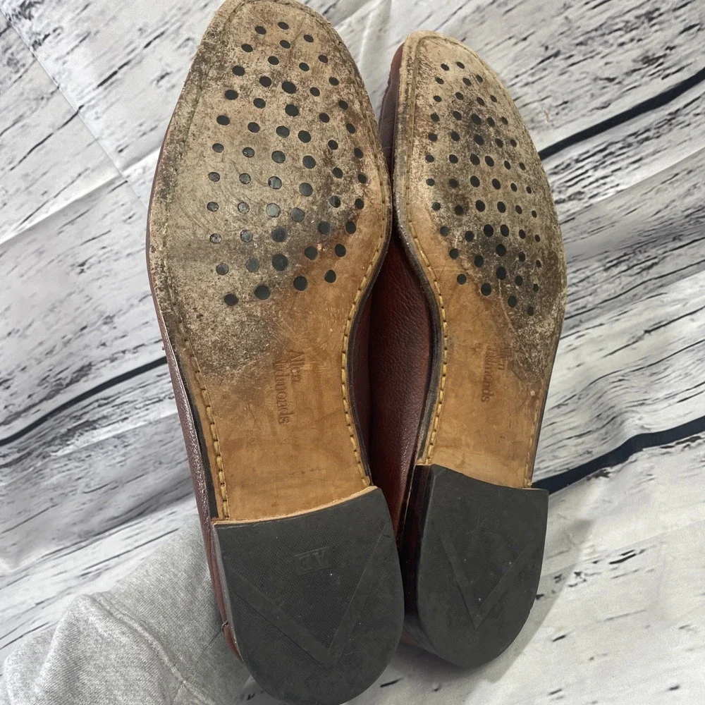 Allen‎ Edmonds Vincent Penny Loafer Dress Shoe Leather 11.5 D Made In USA